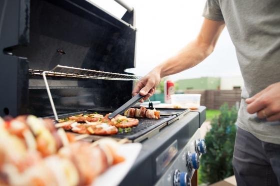barbecue a gas