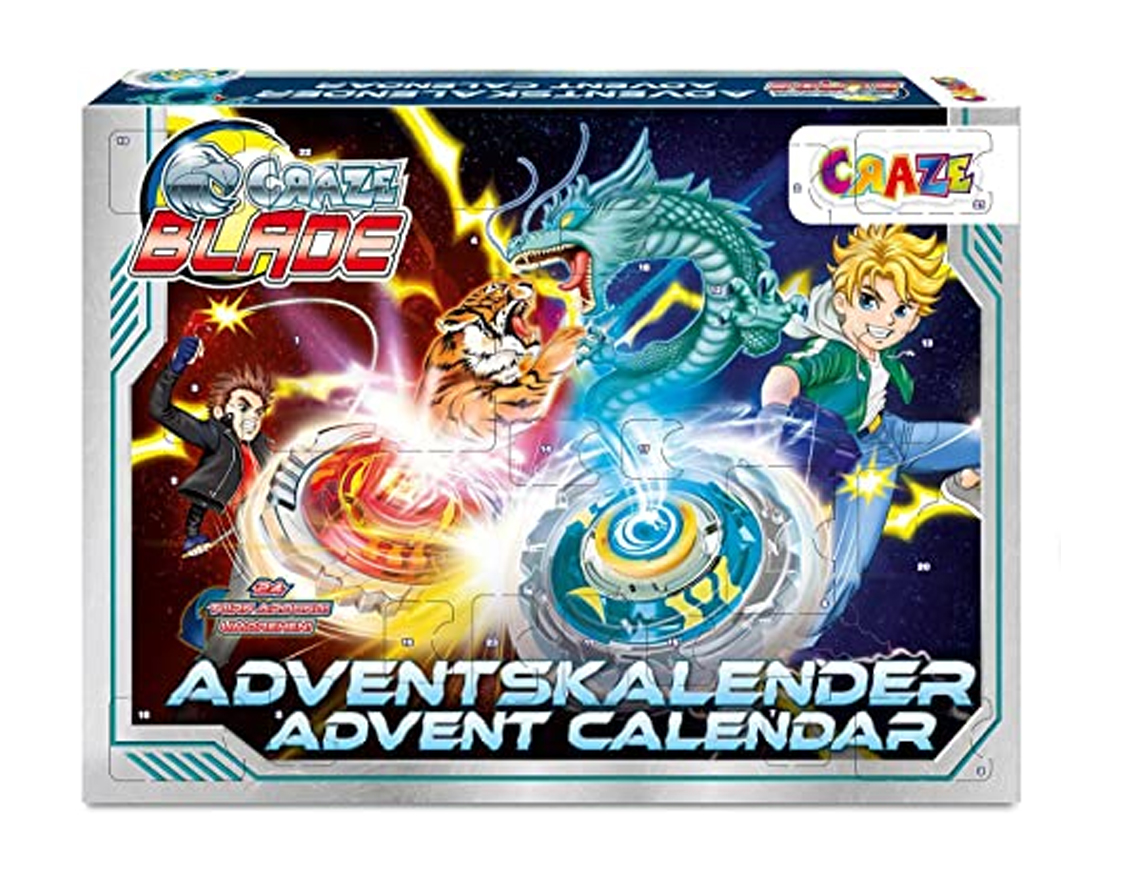 CRAZE Calendario Dell'Avvento 2022 Sam Il Pompiere - 24 Sorprese Con Portachiavi 3D, Gadget E Accessori Per Bambini
