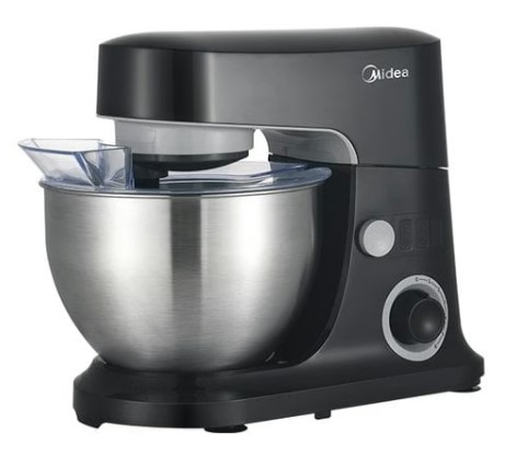 Impastatrice Midea 4l/600W/Nero/Argento